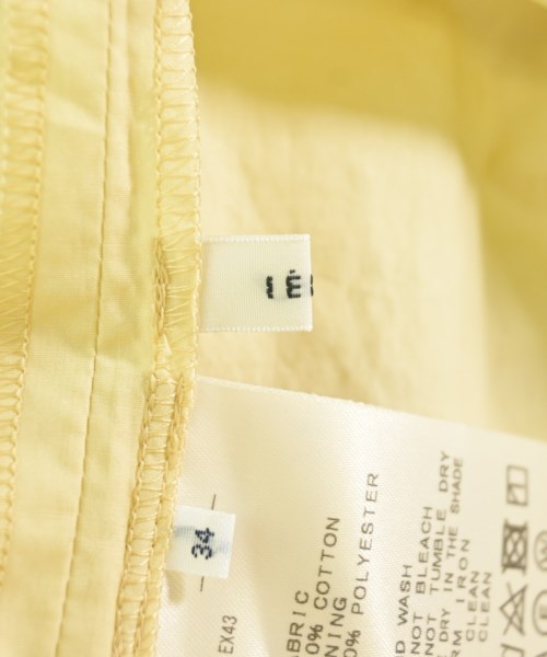 IENA（イエナ）ロング・マキシ丈スカート 黄 サイズ:34(XS位) レディース/2200641958144