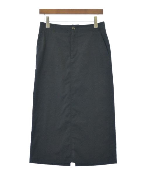 IENA(イエナ)ロング・マキシ丈スカート 紺 サイズ:38(M位)/2200648721116