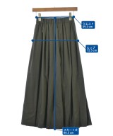 IENA（イエナ）ロング・マキシ丈スカート カーキ サイズ:34(XS位) レディース/2200643369412