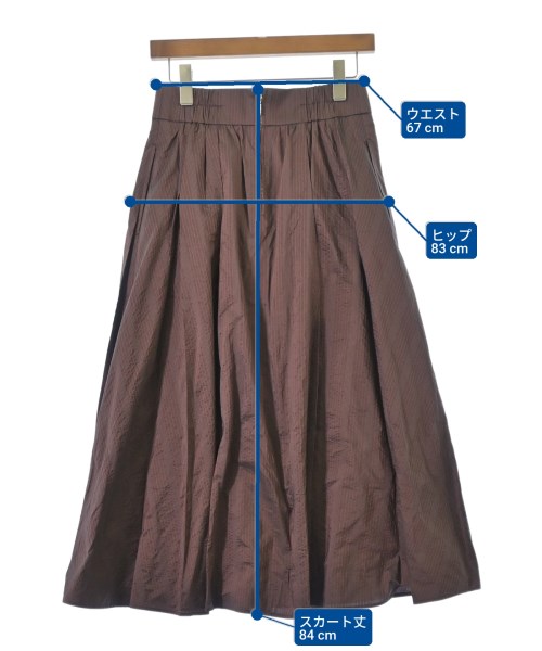 IENA（イエナ）ロング・マキシ丈スカート 赤 サイズ:38(M位) レディース/2200645027198