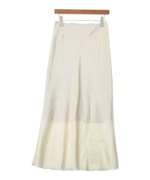 IENA(イエナ)ロング・マキシ丈スカート 白 サイズ:38(M位)/2200650680067