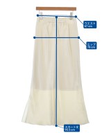 IENA（イエナ）ロング・マキシ丈スカート 白 サイズ:38(M位) レディース/2200650680067