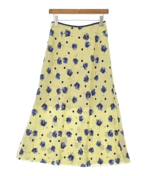 IENA（イエナ）ロング・マキシ丈スカート 黄 サイズ:36(S位) レディース/2200646214177