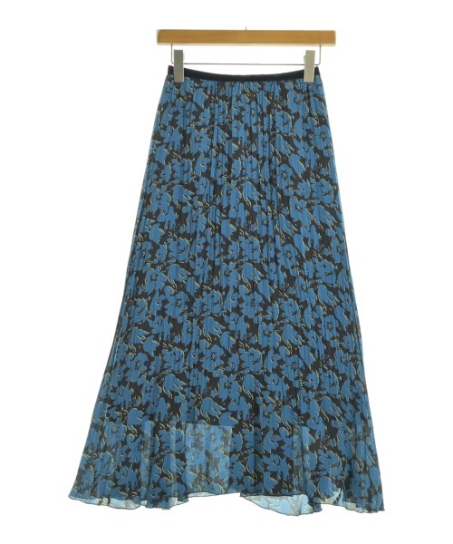 IENA(イエナ)ロング・マキシ丈スカート 青 サイズ:36(S位)/2200646214207