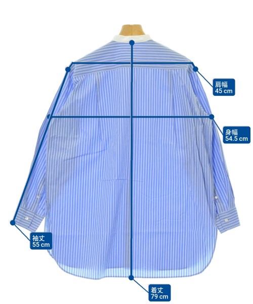 IENA（イエナ）カジュアルシャツ 青 サイズ:36(S位) レディース/2200646214313