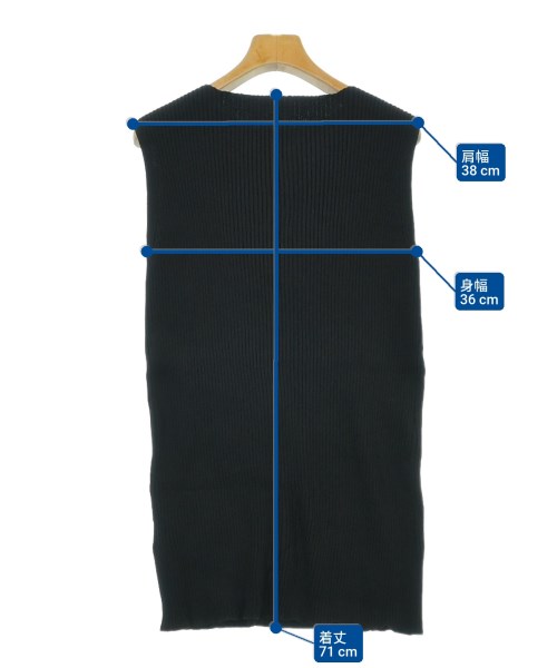 IENA（イエナ）ベスト 黒 サイズ:F レディース/2200642379078