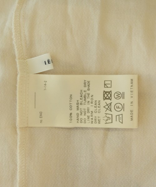 IENA（イエナ）ブラウス 白 サイズ:F レディース/2200646786131