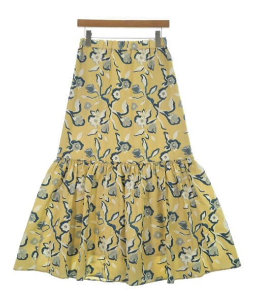 IENA（イエナ）ロング・マキシ丈スカート 黄 サイズ:38(M位) レディース/2200643088221