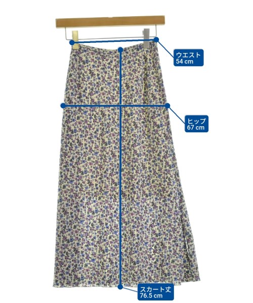 IENA（イエナ）ロング・マキシ丈スカート 白 サイズ:36(S位) レディース/2200647926116