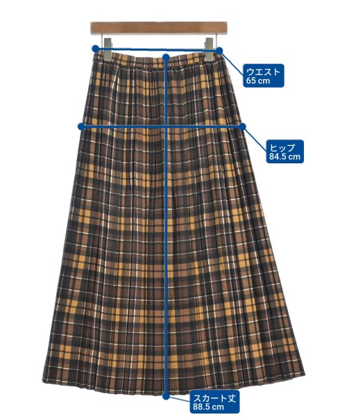 IENA（イエナ）ロング・マキシ丈スカート オレンジ サイズ:38(M位) レディース/2200649808083