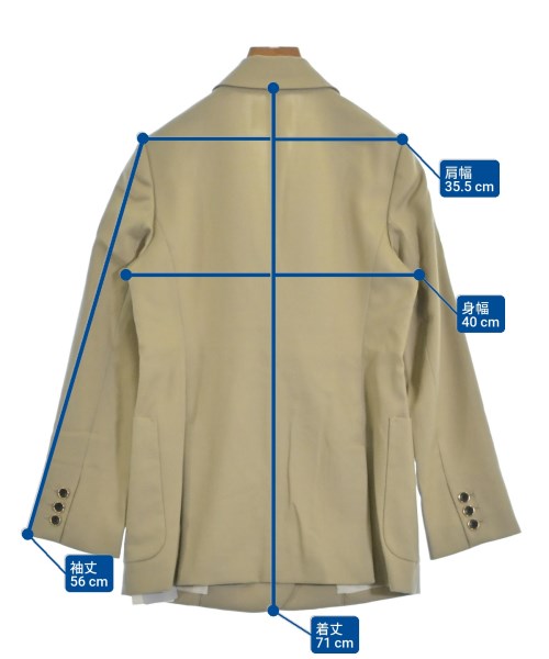 IENA（イエナ）ジャケット ベージュ サイズ:36(S位) レディース/2200643762015