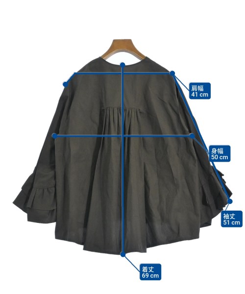 IENA（イエナ）ブラウス 茶 サイズ:F レディース/2200650225046