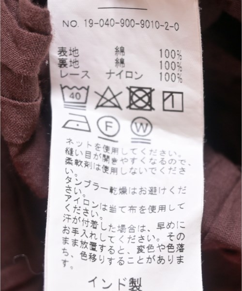 IENA（イエナ）ワンピース 茶 サイズ:F レディース/2200708067017