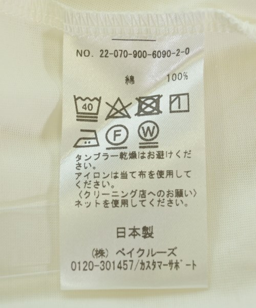 IENA（イエナ）Tシャツ・カットソー 白 サイズ:F レディース/2200703864123