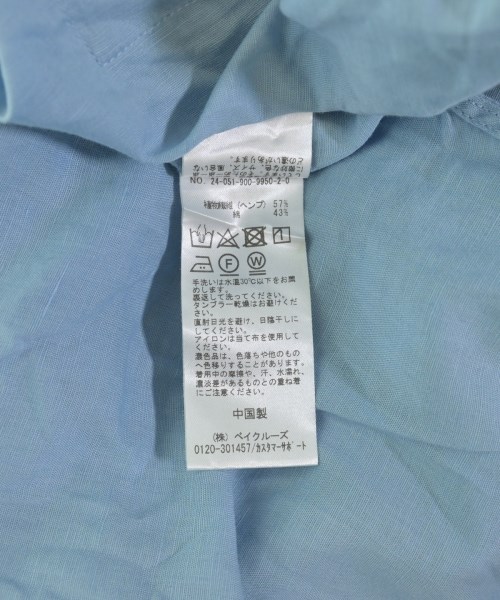 IENA（イエナ）カジュアルシャツ 青 サイズ:-(M位) レディース/2200707609041