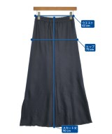 IENA（イエナ）ロング・マキシ丈スカート 紺 サイズ:34(XS位) レディース/2200707431116