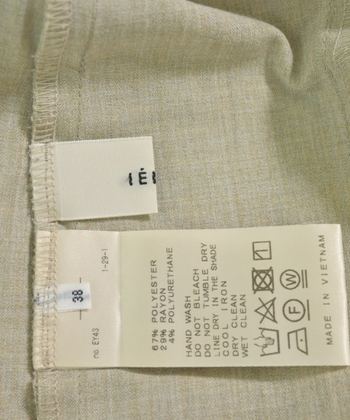 IENA（イエナ）スラックス ベージュ サイズ:38(M位) レディース/2200657224059