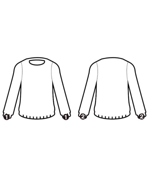 IENA（イエナ）ニット・セーター 白 サイズ:F レディース/2200662348047