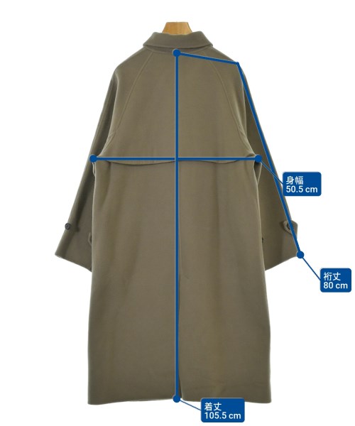 IENA（イエナ）ステンカラーコート カーキ サイズ:36(S位) レディース/2200661212028