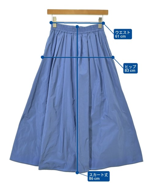 IENA（イエナ）ロング・マキシ丈スカート 紫 サイズ:36(S位) レディース/2200665234040