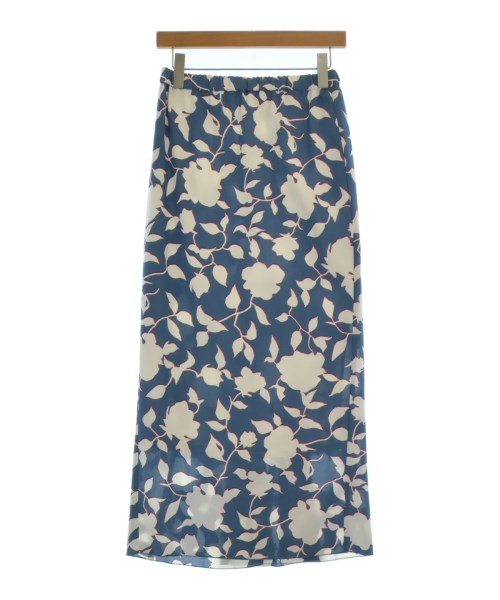 IENA(イエナ)ロング・マキシ丈スカート 青 サイズ:34(XS位)/2200663153091