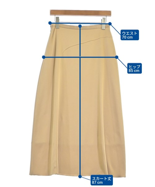 IENA（イエナ）ロング・マキシ丈スカート ベージュ サイズ:38(M位) レディース/2200666634016