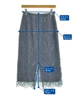 IENA（イエナ）ロング・マキシ丈スカート 青 サイズ:34(XS位) レディース/2200667668027