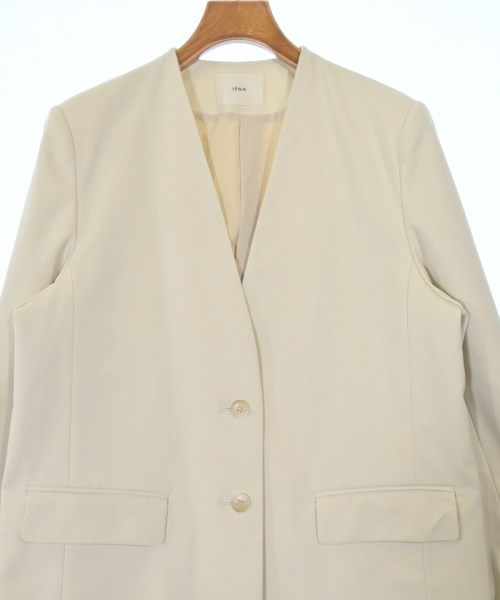 IENA（イエナ）ノーカラージャケット ベージュ サイズ:36(S位) レディース/2200664925048