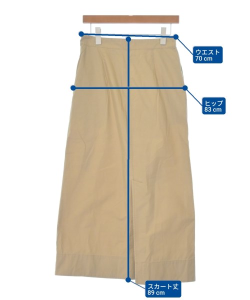 IENA（イエナ）ロング・マキシ丈スカート ベージュ サイズ:38(M位) レディース/2200668652049