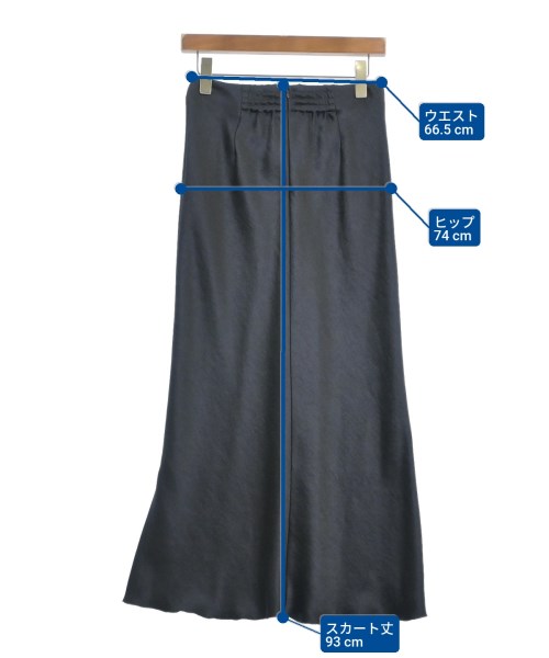 IENA（イエナ）ロング・マキシ丈スカート 紺 サイズ:36(S位) レディース/2200666359322