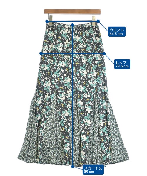 IENA（イエナ）ロング・マキシ丈スカート 黒 サイズ:36(S位) レディース/2200666359346