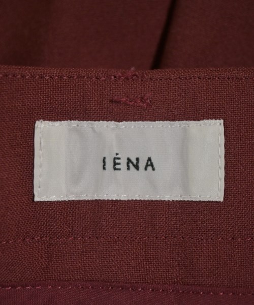 IENA（イエナ）スラックス 赤 サイズ:36(S位) レディース/2200669345063