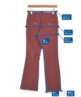 IENA（イエナ）スラックス 赤 サイズ:36(S位) レディース/2200669345063