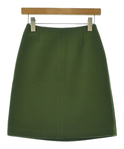 IENA(イエナ)ひざ丈スカート 緑 サイズ:34(XS位)/2200665639029