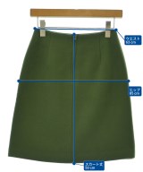 IENA（イエナ）ひざ丈スカート 緑 サイズ:34(XS位) レディース/2200665639029