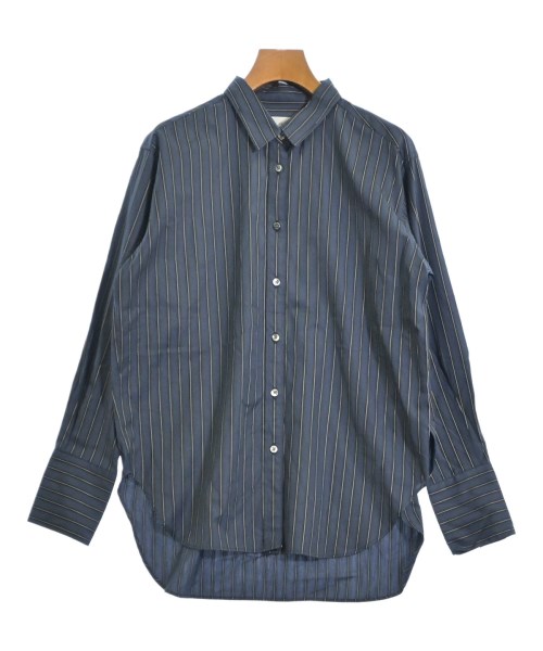IENA(イエナ)カジュアルシャツ 紺 サイズ:38(M位)/2200669587043