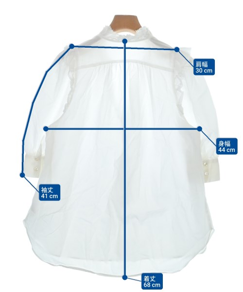 IENA（イエナ）ブラウス 白 サイズ:F レディース/2200669657081