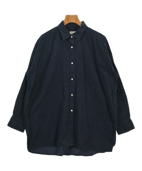 IENA(イエナ)カジュアルシャツ 紺 サイズ:38(M位)/2200656412013