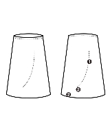 IENA（イエナ）ロング・マキシ丈スカート 黒 サイズ:38(M位) レディース/2200656412020