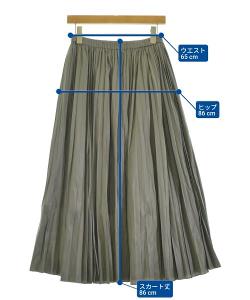 IENA（イエナ）ロング・マキシ丈スカート グレー サイズ:38(M位) レディース/2200667451070