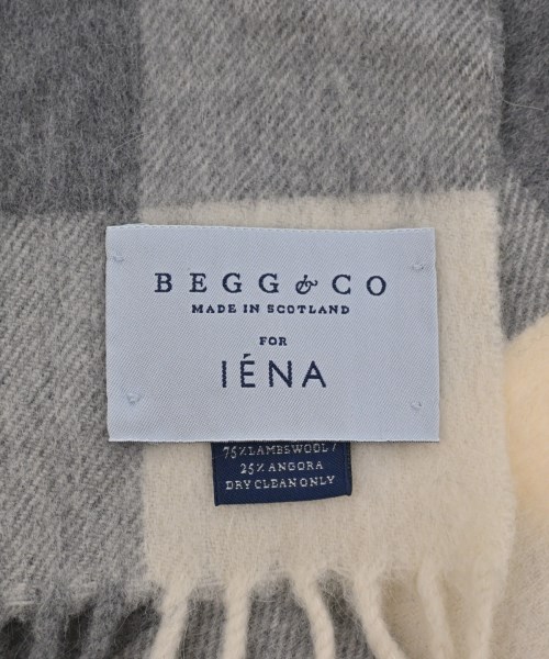 IENA（イエナ）マフラー 白 サイズ:- レディース/2200669545036