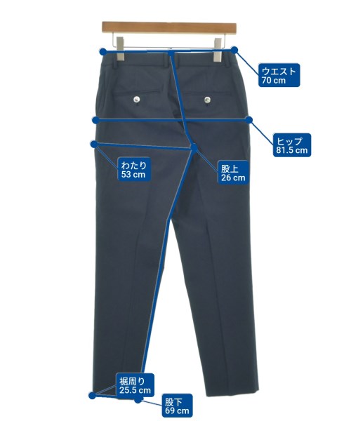 IENA（イエナ）スラックス 紺 サイズ:36(S位) レディース/2200669927047