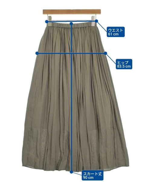 IENA（イエナ）ロング・マキシ丈スカート グレー サイズ:36(S位) レディース/2200669927061