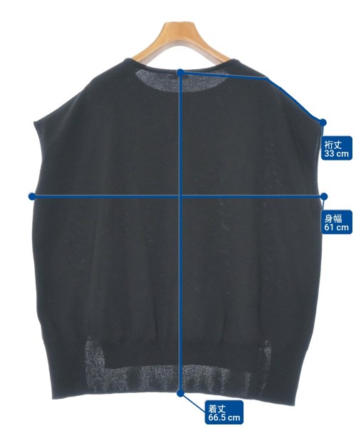 IENA（イエナ）ベスト 黒 サイズ:F レディース/2200667254060