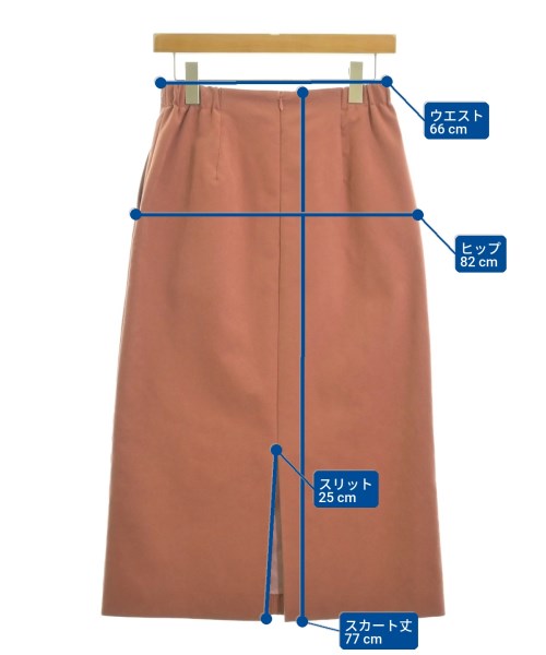 IENA（イエナ）ロング・マキシ丈スカート オレンジ サイズ:38(M位) レディース/2200668097031