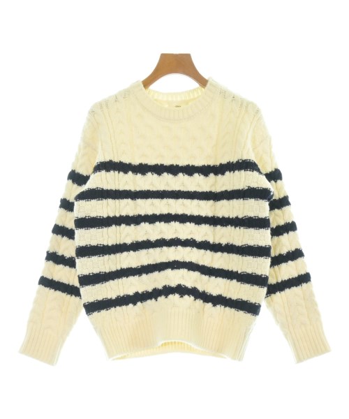 IENA(イエナ)ニット・セーター 白 サイズ:F/2200668697019