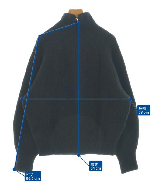 IENA（イエナ）ニット・セーター 黒 サイズ:-(M位) レディース/2200667817111