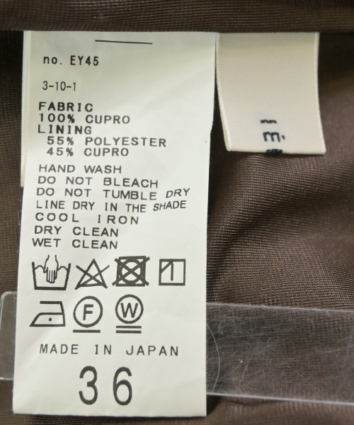 IENA（イエナ）その他 茶 サイズ:36(S位) レディース/2200669086607