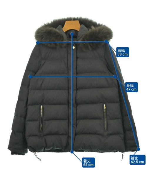 IENA（イエナ）ダウンジャケット/ダウンベスト 黒 サイズ:38(M位) レディース/2200668829021