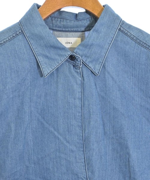 IENA（イエナ）カジュアルシャツ 青 サイズ:38(M位) レディース/2200670526062